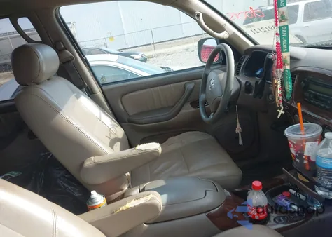 2003 Toyota Sequoia Limited V8 from USA, damaged, VIN 5TDZT38A03S184094